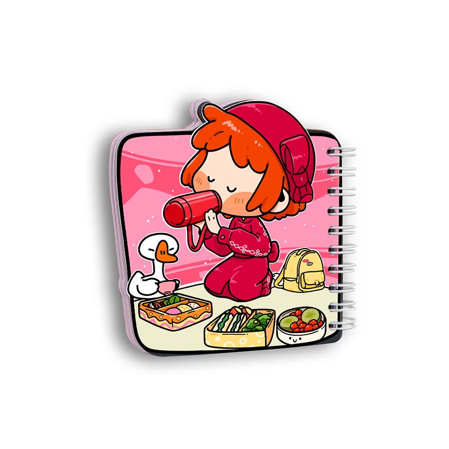 دفترچه جلد محکم داخل طرح دار پیتیکو