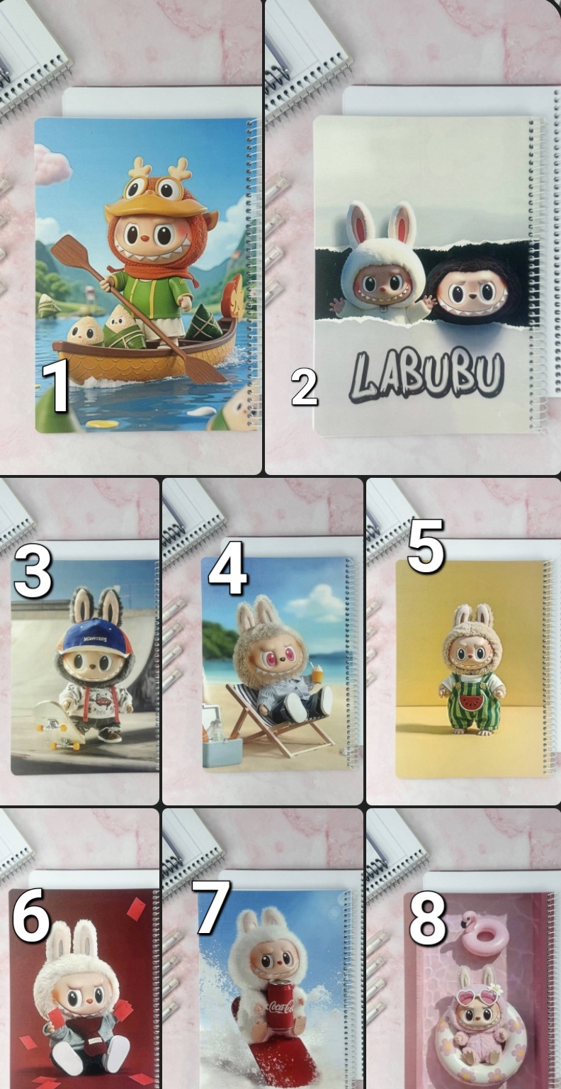 دفتر ۵۰ برگ لبوبو خطی سویل ✨