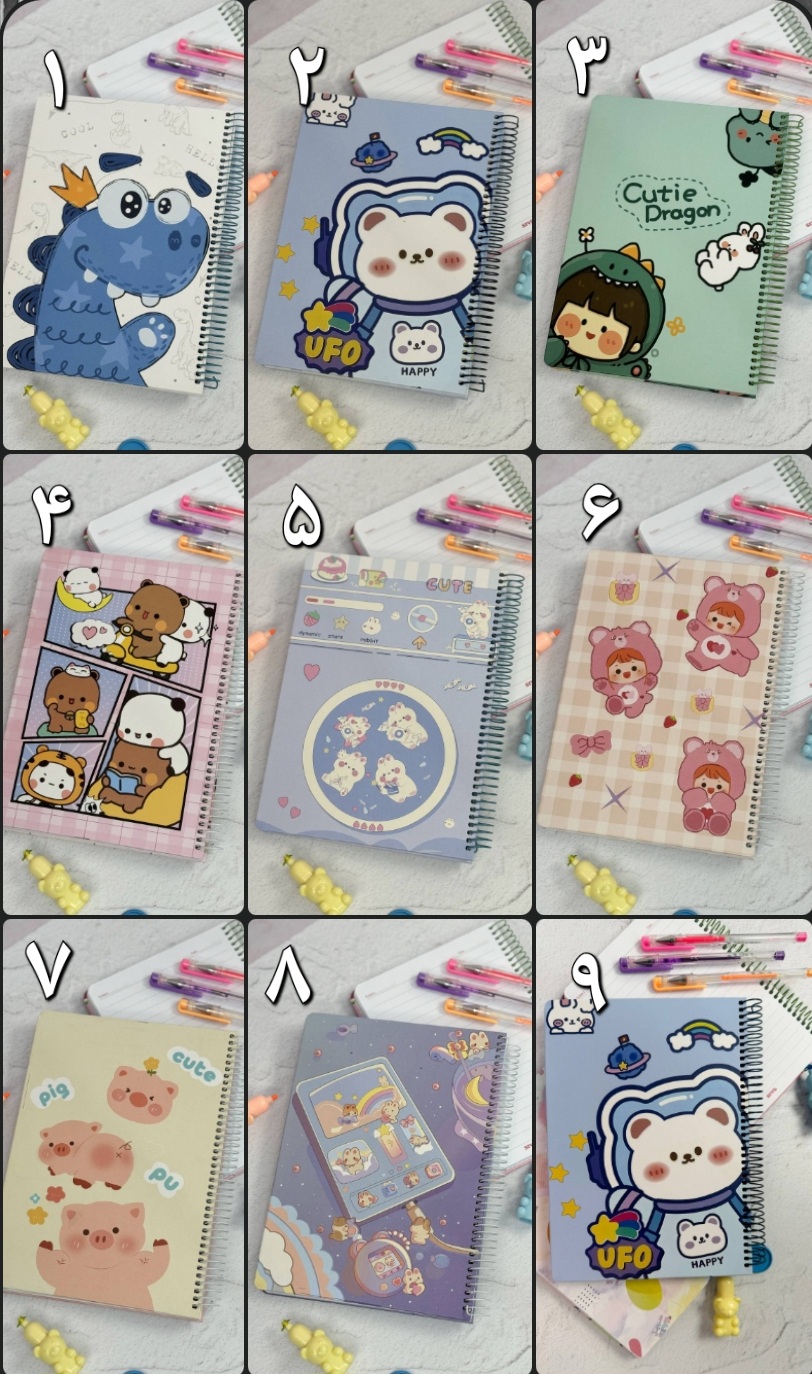 ●دفتر جلد سخت فانتزی سویل