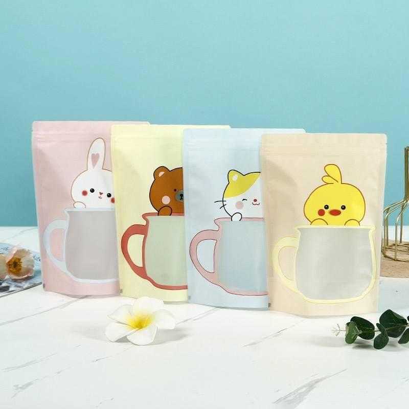 زیپ کیپ طرح حیوانات و فنجون