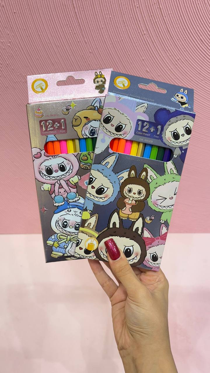 مداد رنگی ۱۳ رنگ لبوبو