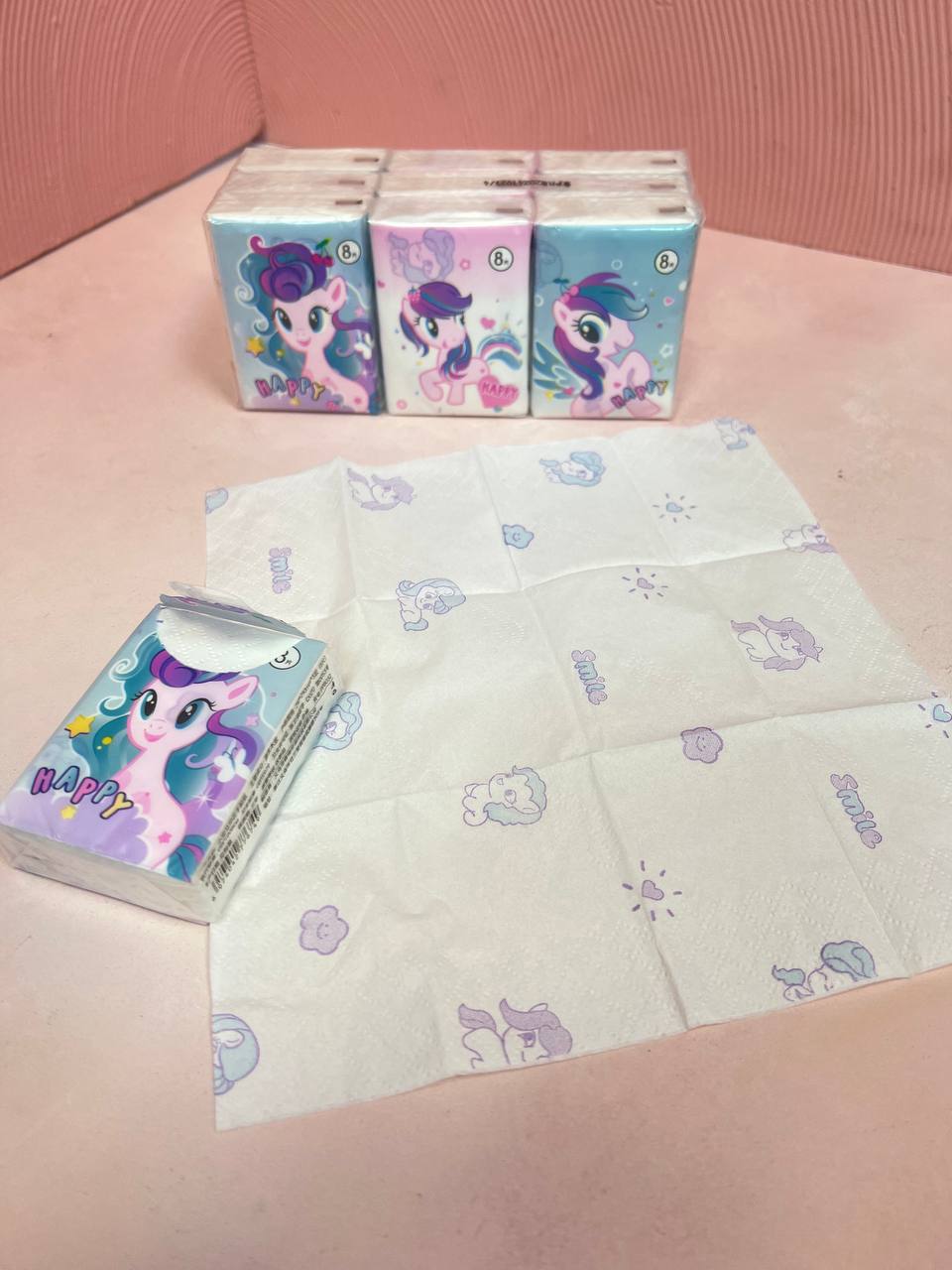 دستمال کاغذی طرح دار مدل یونیکرن