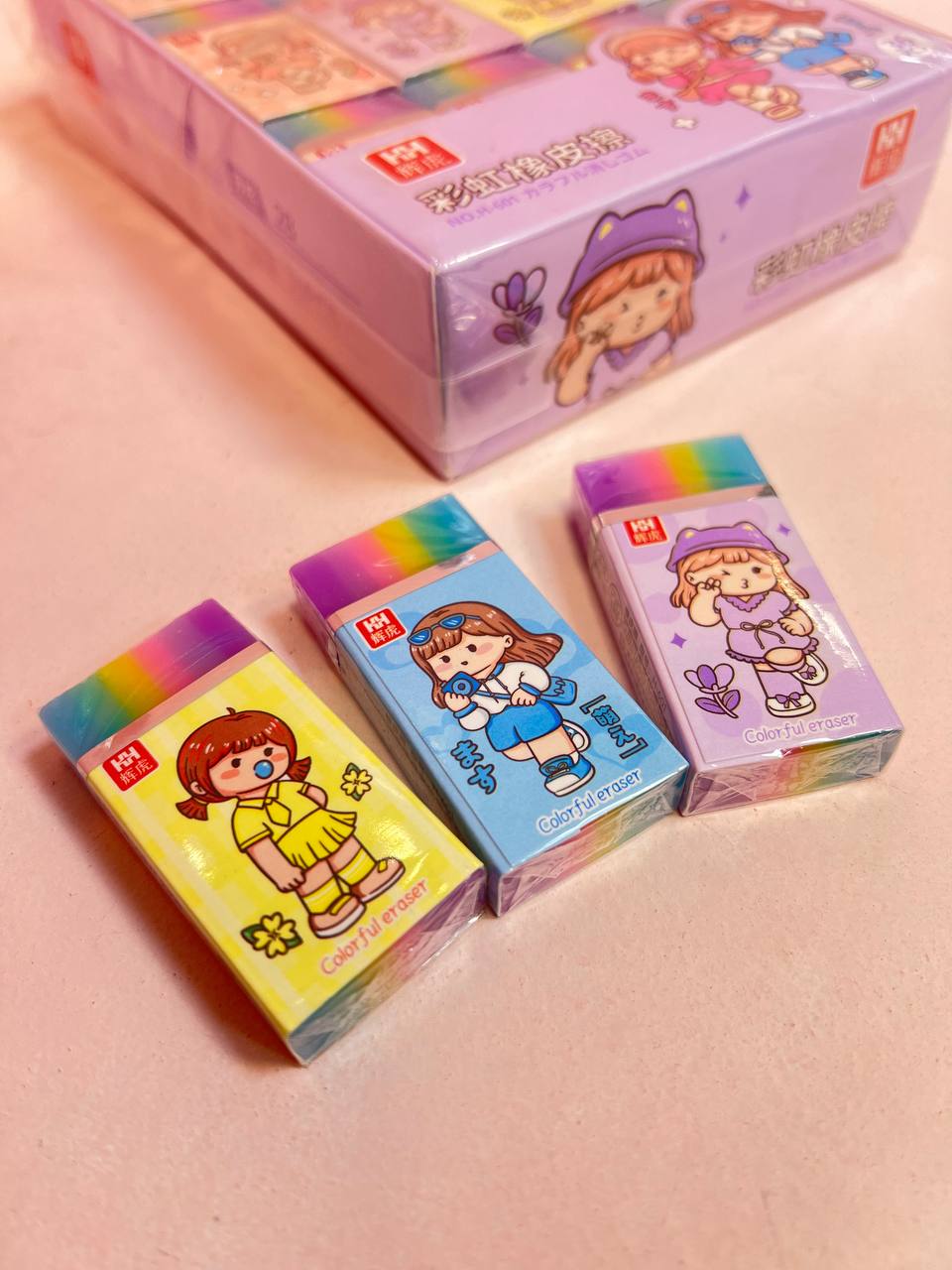 پاک‌کن ژله‌ای طرح دختر