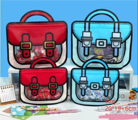 زیپ‌کیپ فانتزی طرح کیف دسته‌دار