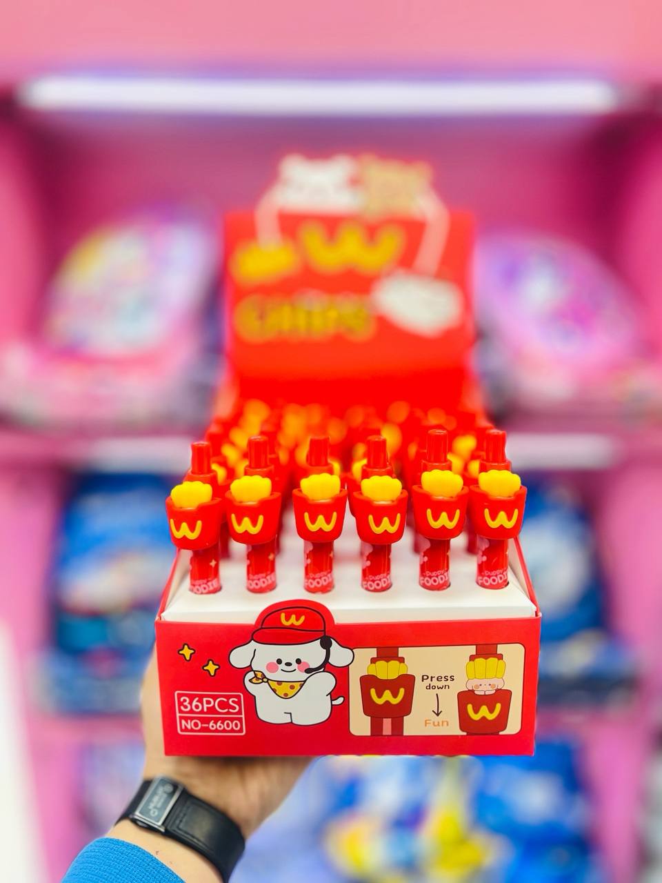 🍟 خودکار سورپرایزی سیب‌زمینی 😍